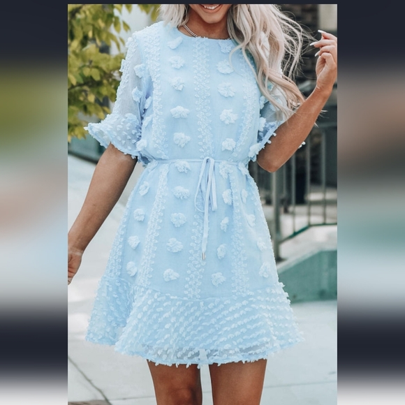 Dresses & Skirts - Swiss Dot Mini Dress